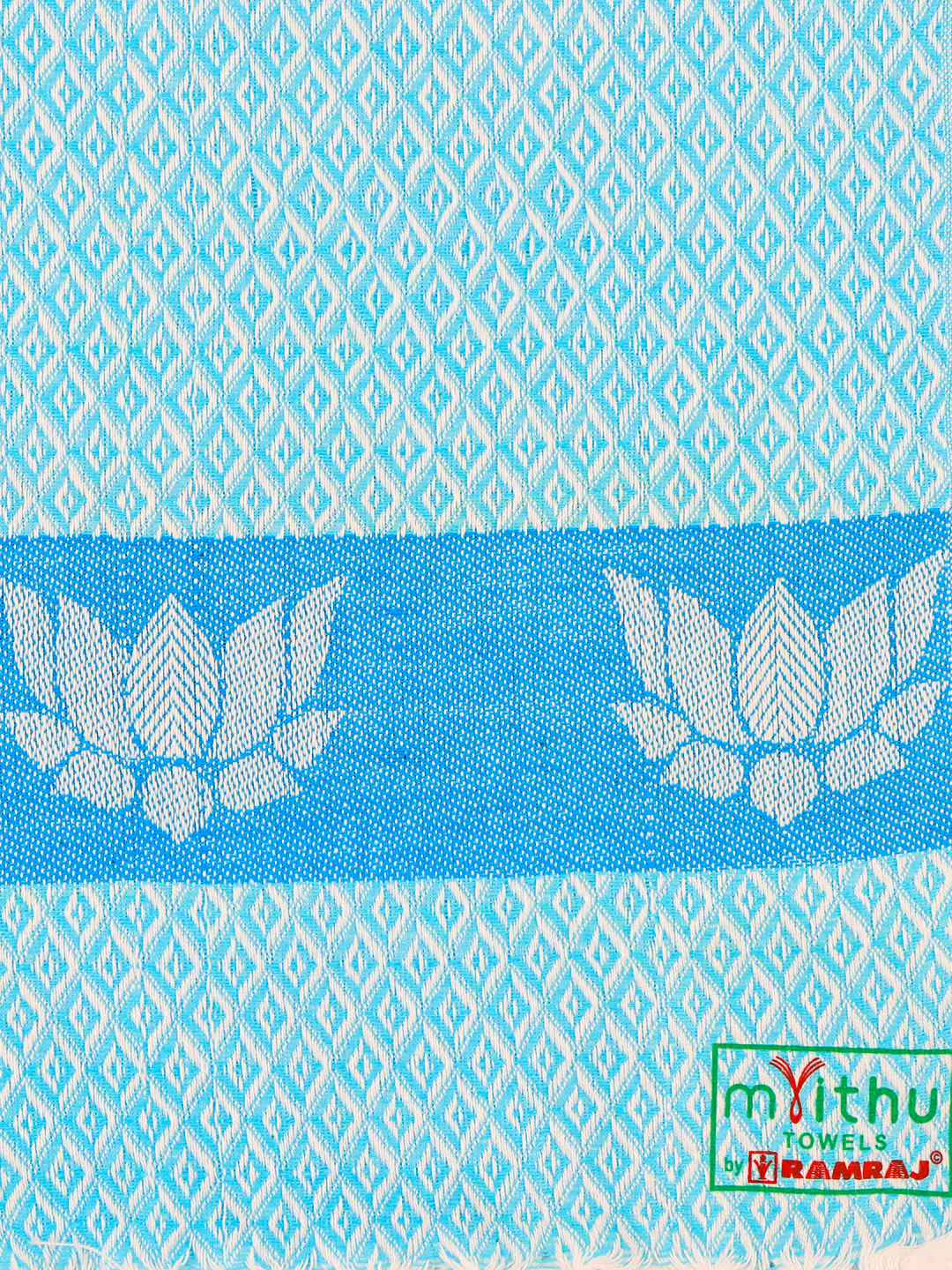 Cotton Assorted Colour Napkin / Hand Towel (Pack of 5) - Image 4