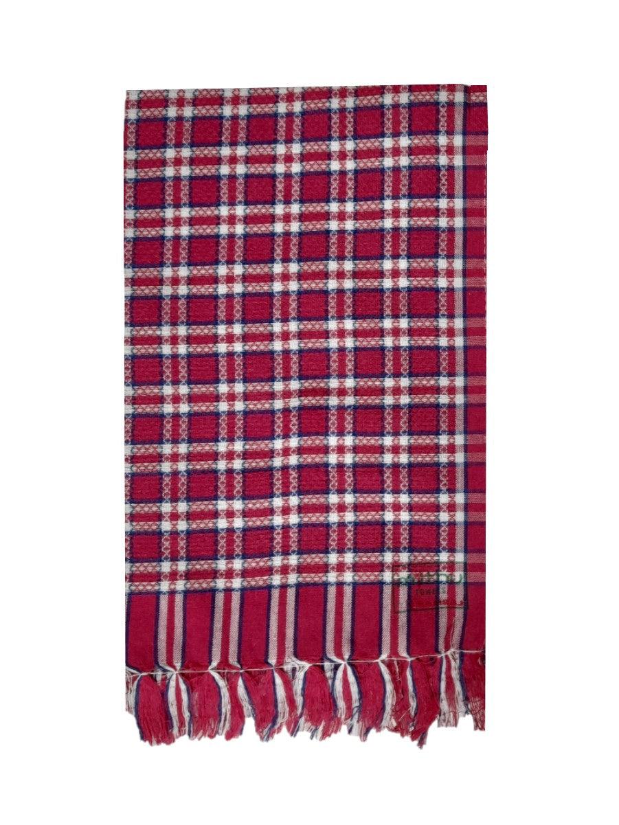 Cotton Assorted Colour Napkin Towel Pack of 6 - Image 3