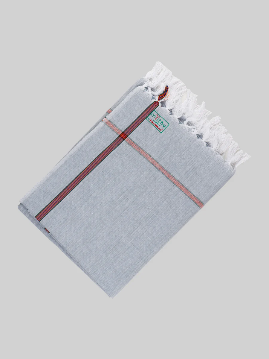 Cotton Assorted Colour Softest Checked Bath Towel Haiku Colour (2 Pcs Pack) - Image 9