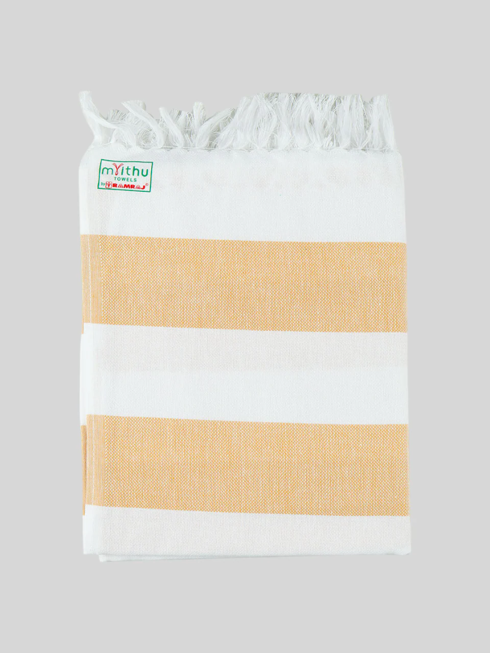 Cotton Assorted Colour Stripes Designed Bath Towel Pretty (Pack of 2) - Image 3