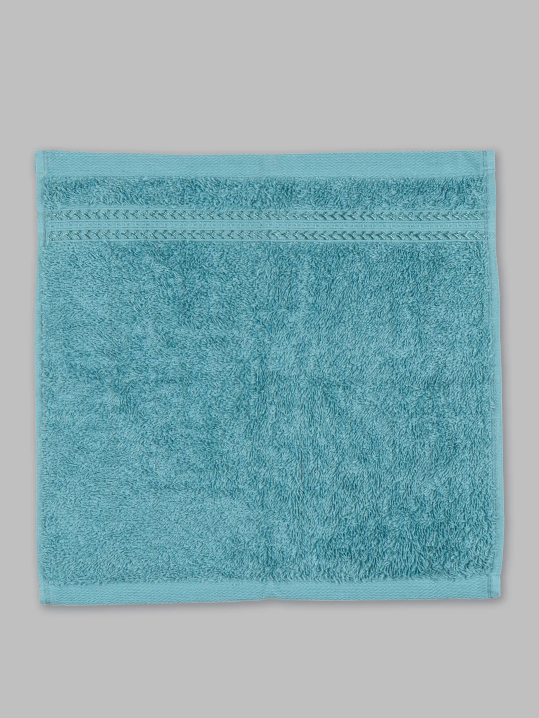 Cotton Bamboo Face Towel Blue (Pack of 4) - Image 3