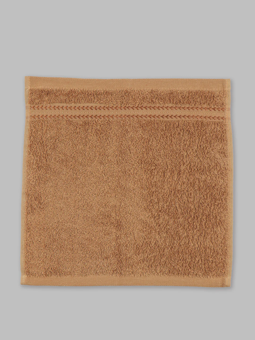 Cotton Bamboo Face Towel Brown (Pack of 4) - Image 3
