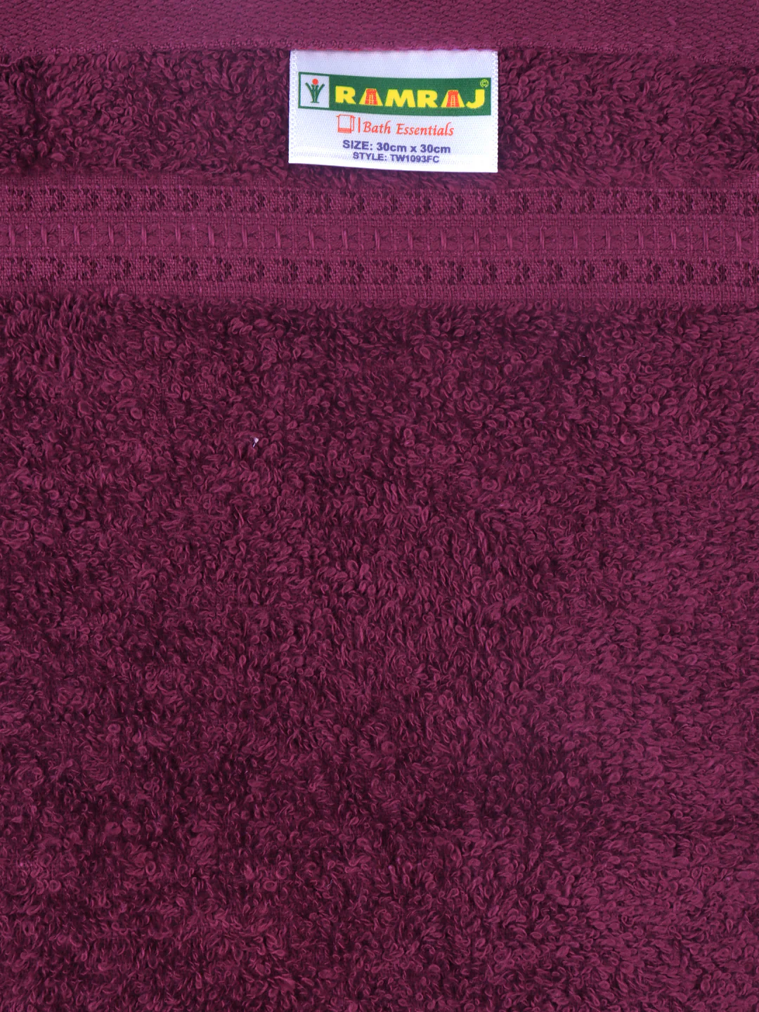 Cotton Bamboo Face Towel Purple (Pack of 4) - Image 3
