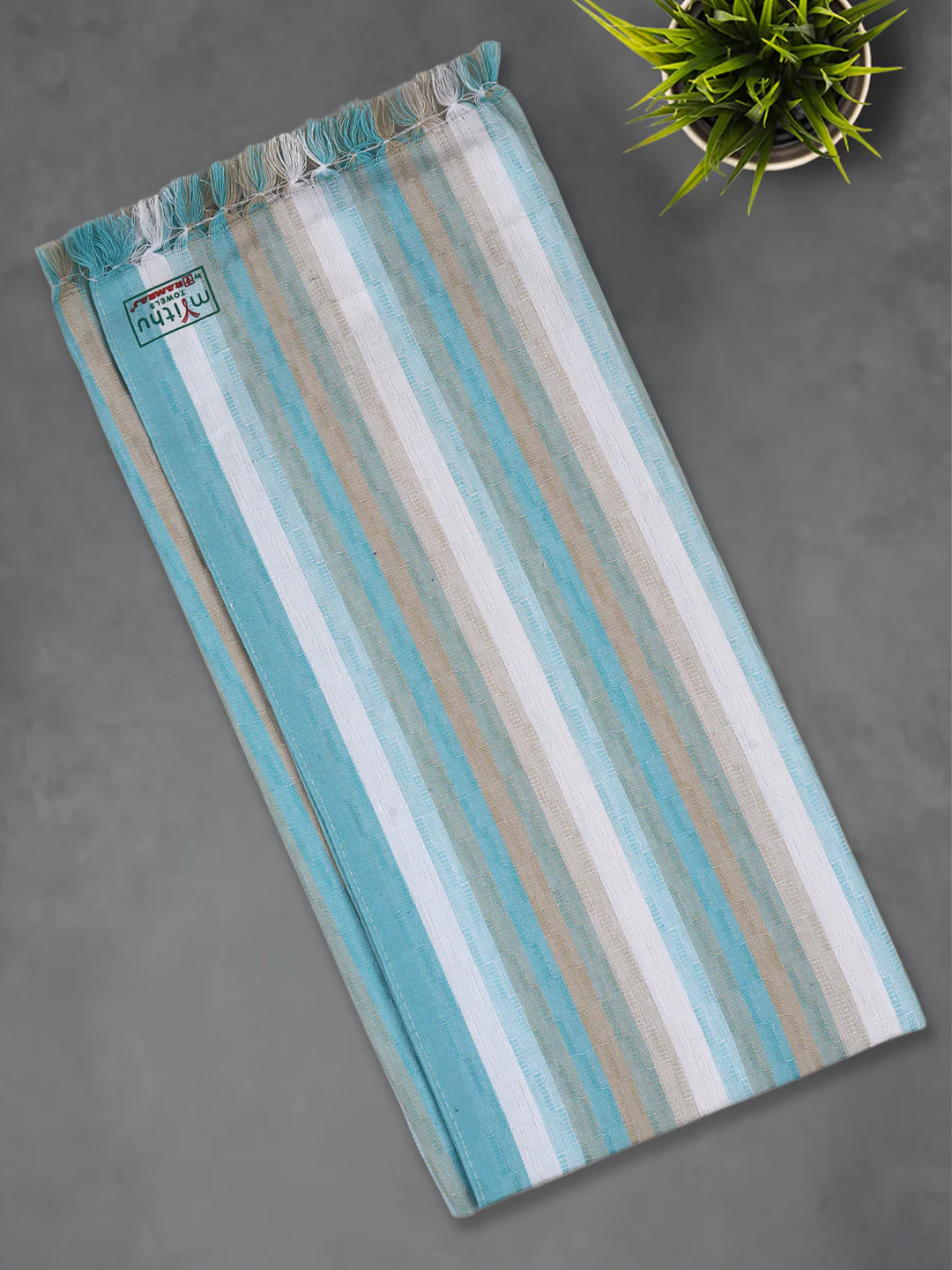 100% Cotton Premium Soft Bath Towel with Assorted Colours Grass Land - Image 4