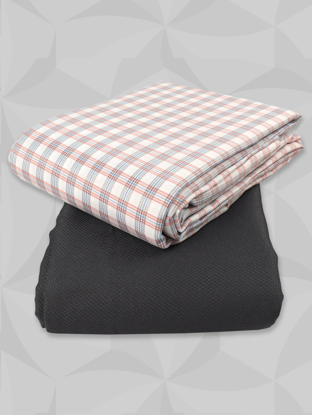 Cotton Blend Checked Shirting & Suiting Gift Box ME244 - Image 2