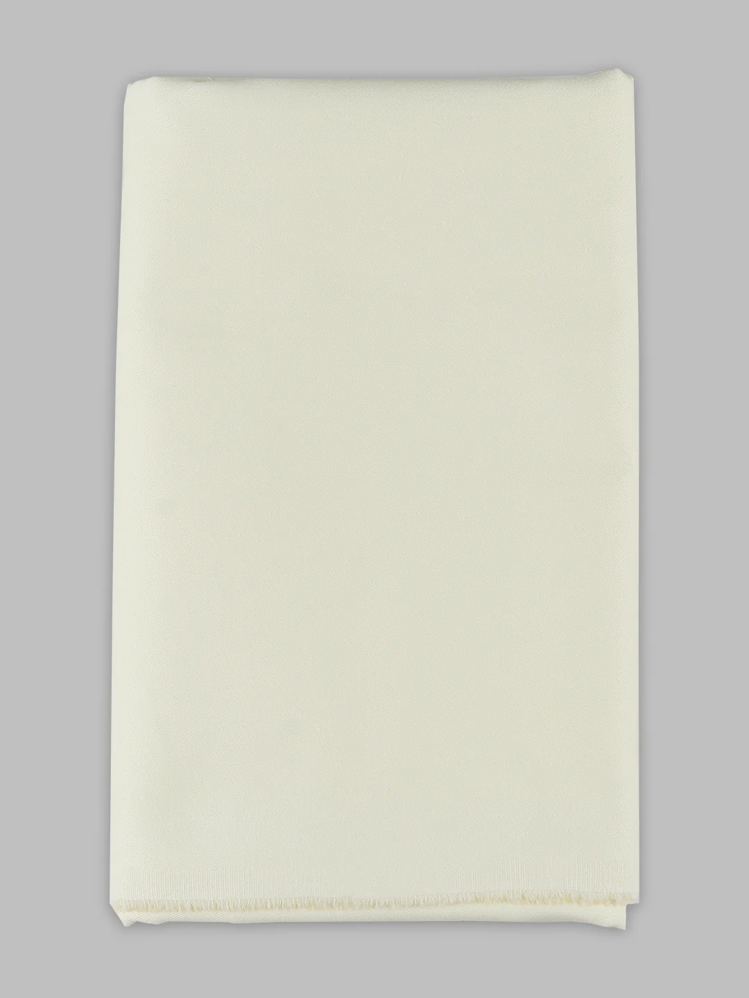 Cotton Blend Cream Pants Fabric Glamour Cream - Image 4