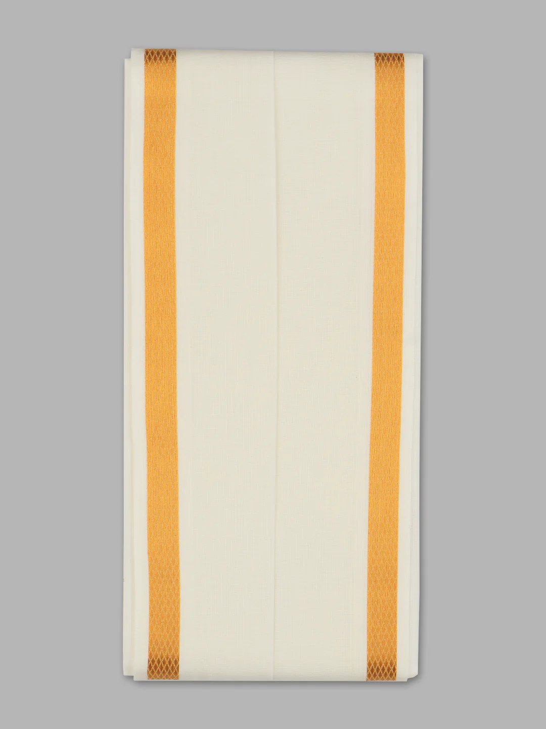 Vetha 1/2" inch Jari Towel Cream VF - Image 2