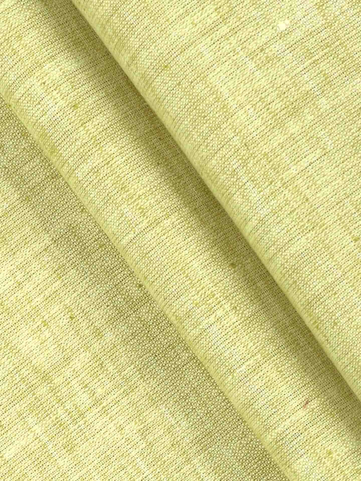 Cotton Blend Olive Green Colour Kurtha Fabric Lampus - Image 2
