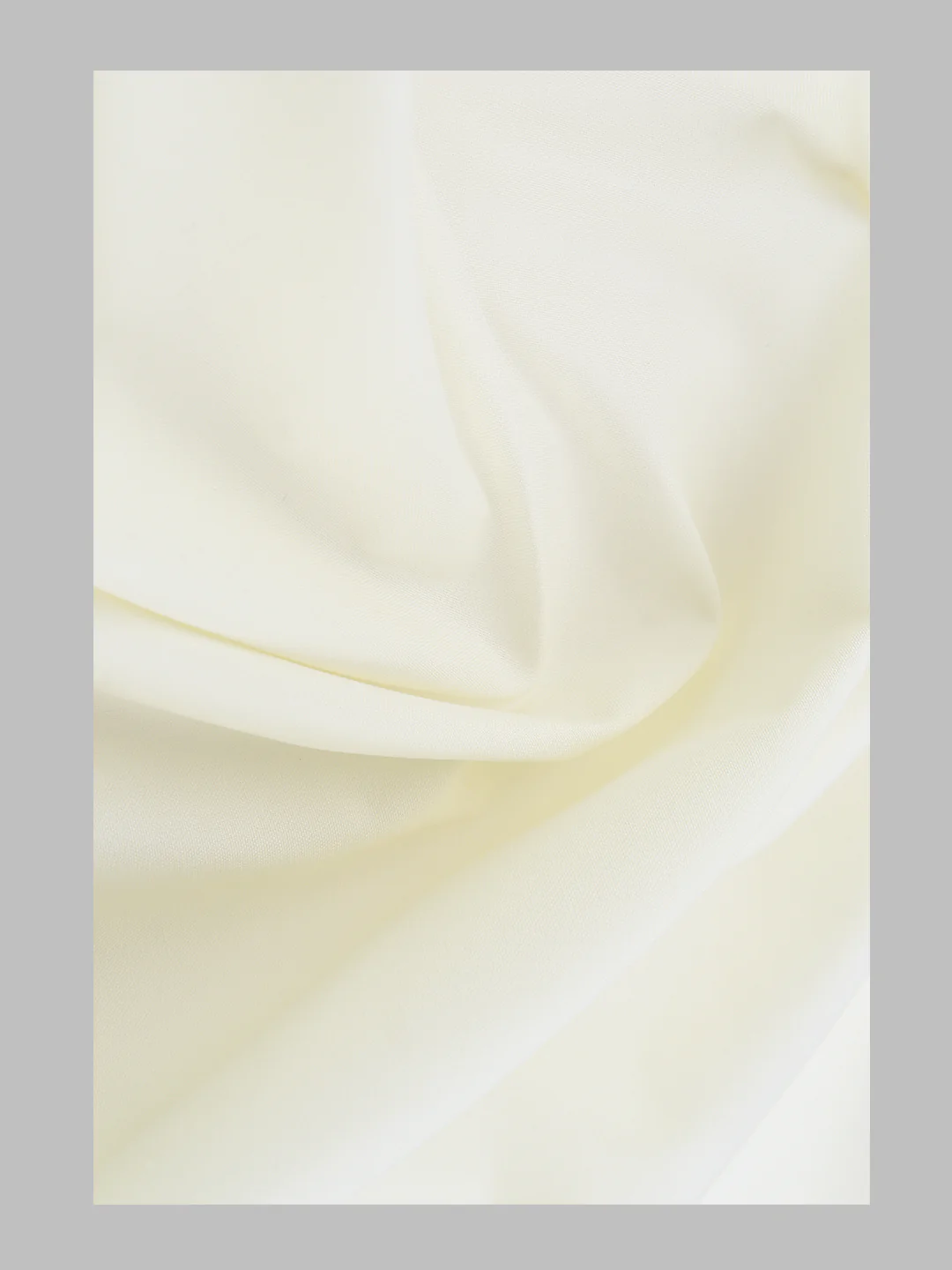 Cotton Blend Plain Shirt Fabric Cream Ultimate