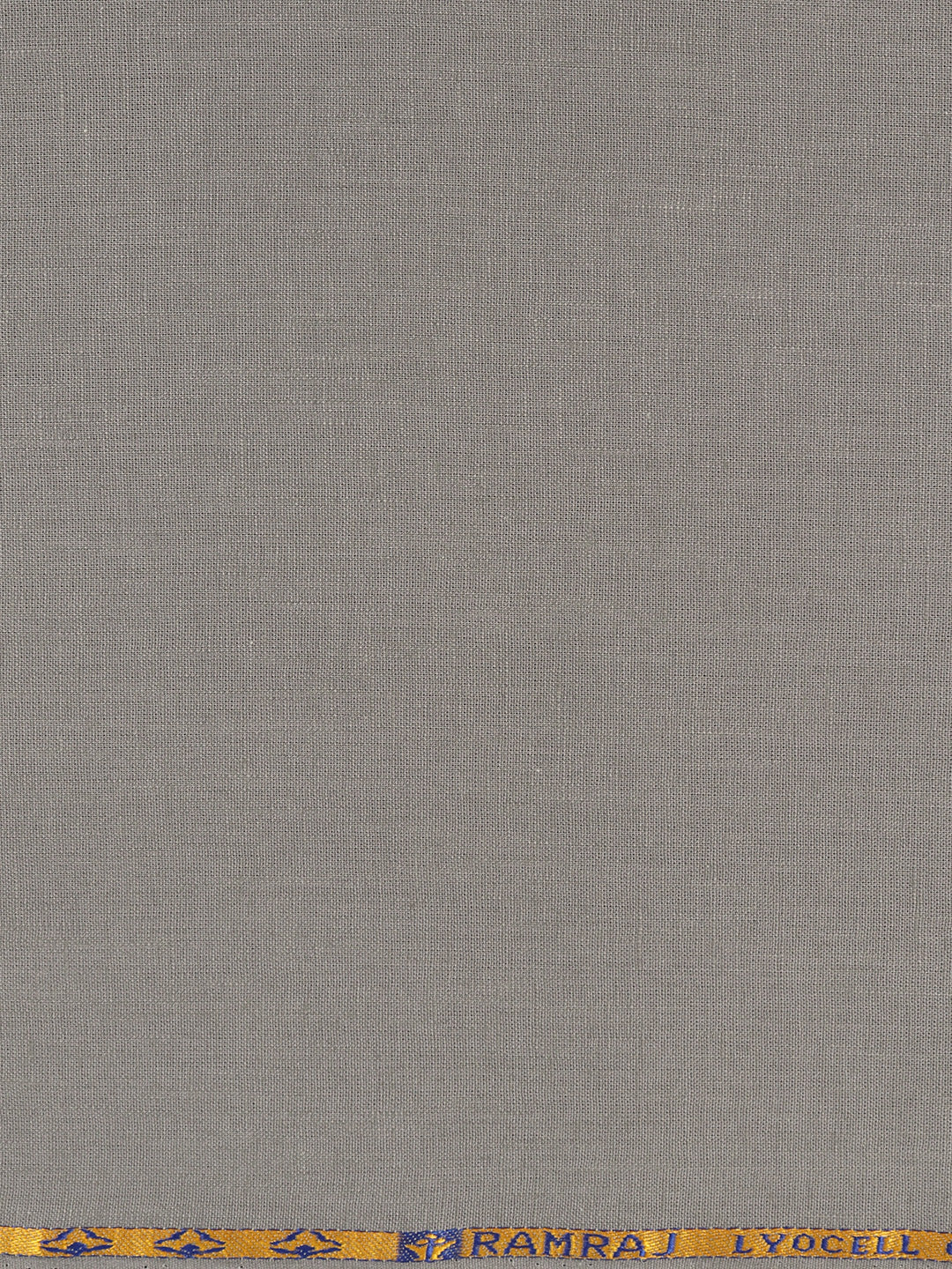 Cotton Blend Plain Shirt Fabric Grey Sun Shine - Image 3