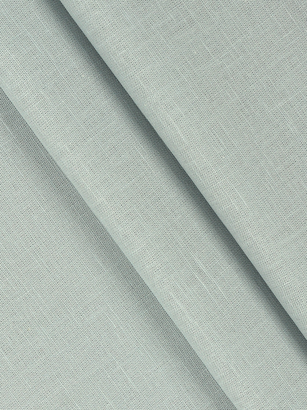 Cotton Blend Plain Shirt Fabric Grey Sun Shine - Image 2