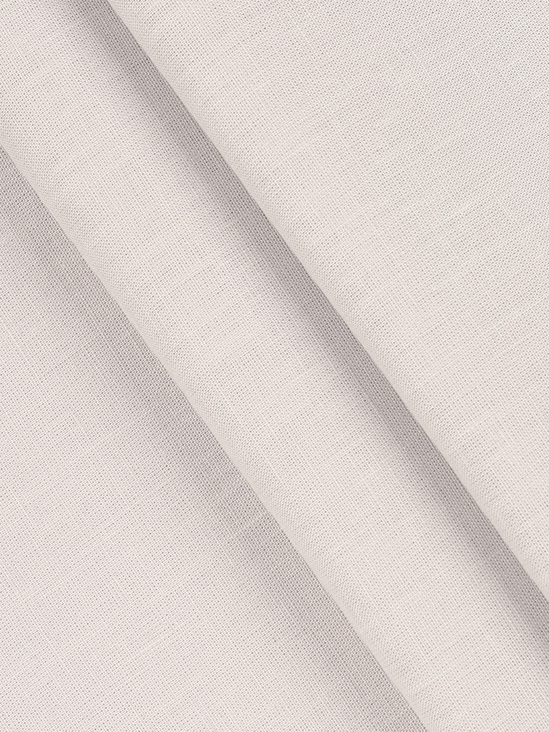 Cotton Blend Plain Shirt Fabric Light Grey Sun Shine - Image 2