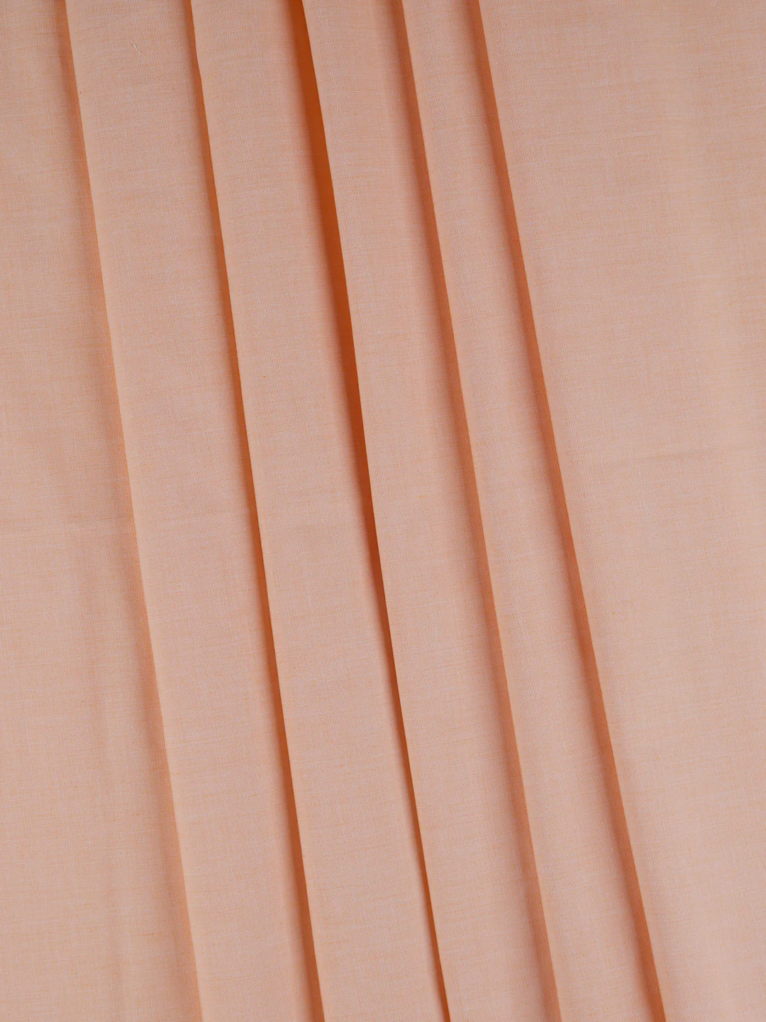 Cotton Blend Plain Shirt Fabric Light Orange Cranberry