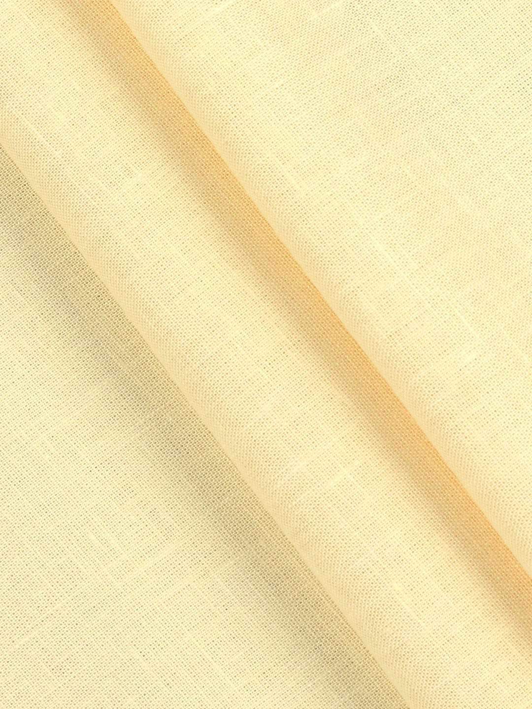 Cotton Blend Plain Shirt Fabric Sandal Sun Shine - Image 2