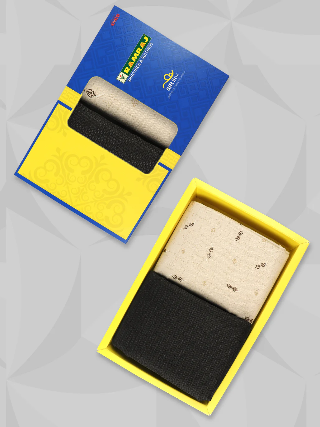 Cotton Blend Printed Shirting & Suiting Gift Box ME234 - Image 3