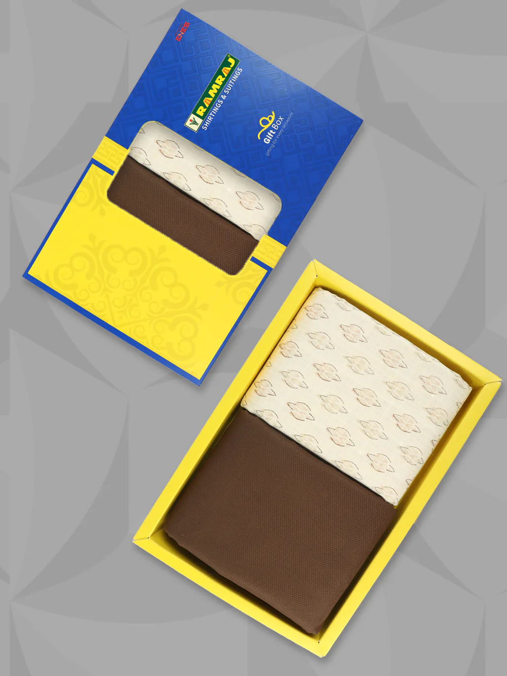 Cotton Blend Printed Shirting & Suiting Gift Box ME235 - Image 3