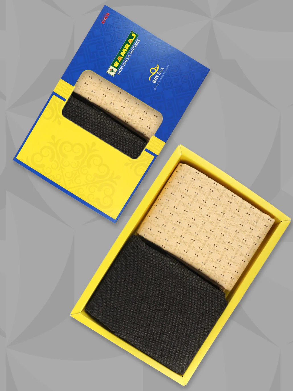 Cotton Blend Printed Shirting & Suiting Gift Box ME238 - Image 3