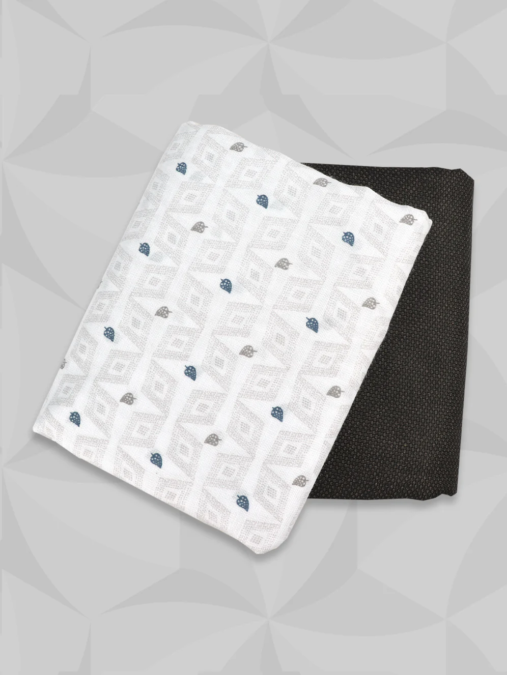 Cotton Blend Printed Shirting & Suiting Gift Box SS213
