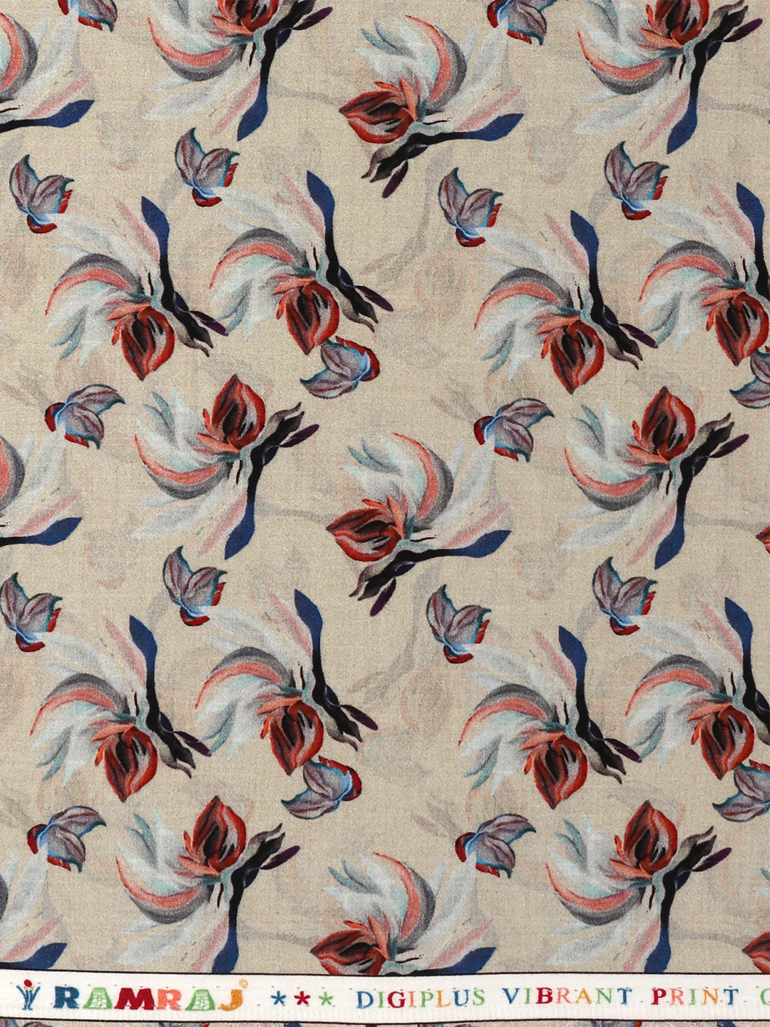 Cotton Blend Sandal Printed Shirt Fabric Savoy Print - Image 2