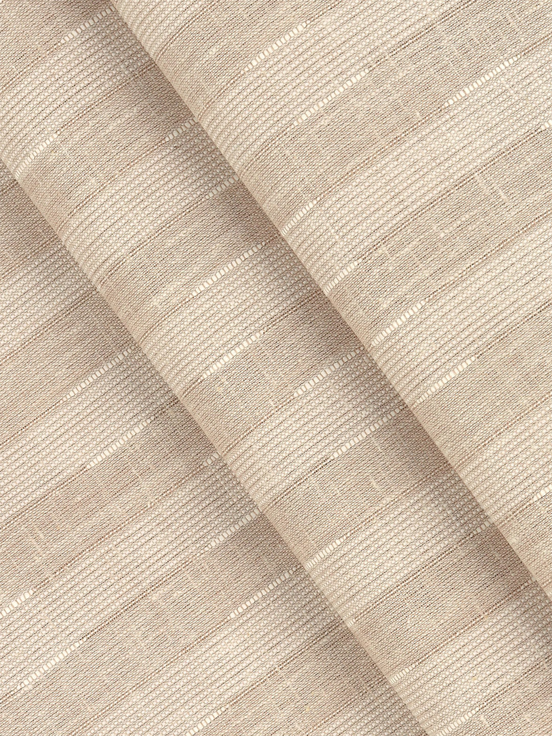 Cotton Blend Self Design Brown Fabric Pink High Style - Image 2