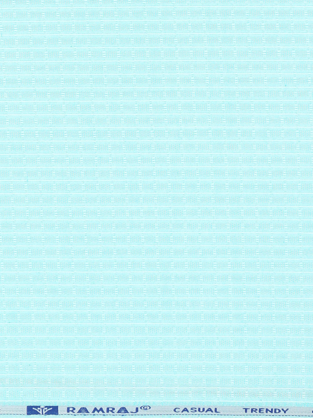 Cotton Blend Self Design Fabric Blue Galaxy Art - Image 3