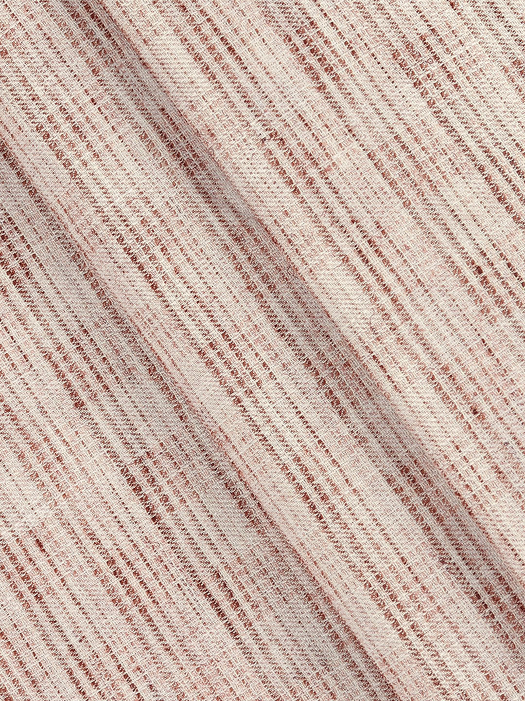 Cotton Blend Self Design Fabric Brown High Style - Image 2