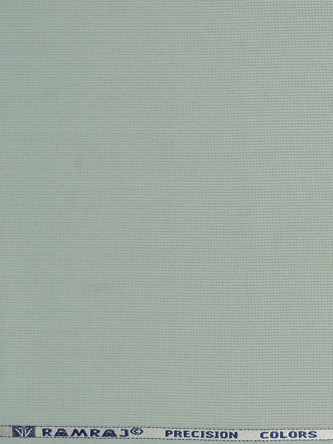 Cotton Blend Self Design Fabric Green Elight Gold - Image 3