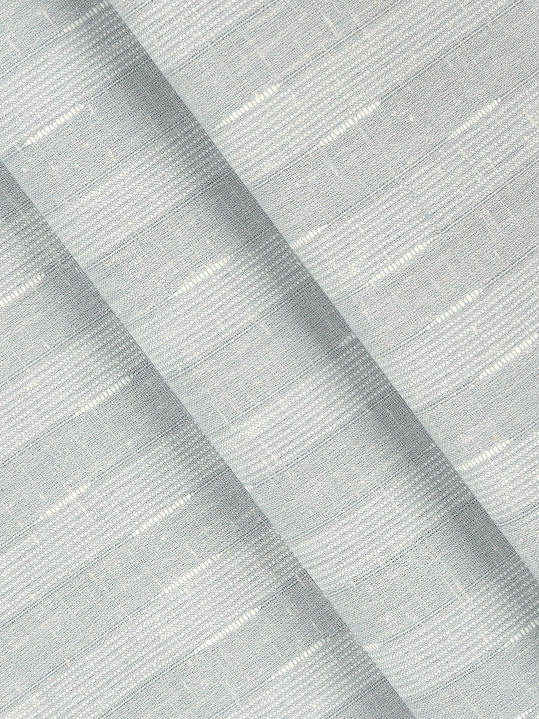 Cotton Blend Self Design Grey Fabric Pink High Style - Image 3
