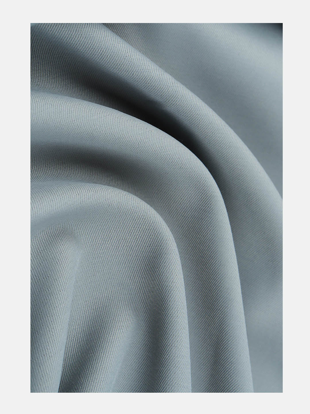 Cotton Blend Stretch Pants Fabric Grey Able Stretch - Image 5