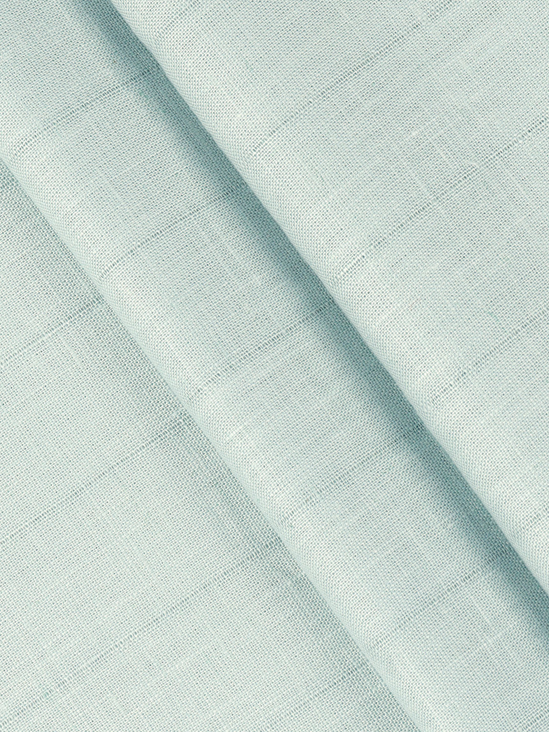 Cotton Blend Striped Shirt Fabric Green Sun Shine - Image 3