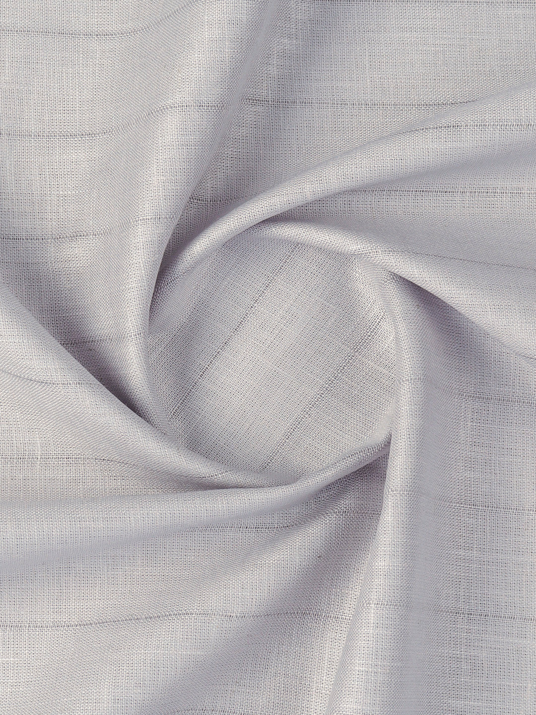 Cotton Blend Striped Shirt Fabric Grey Sun Shine