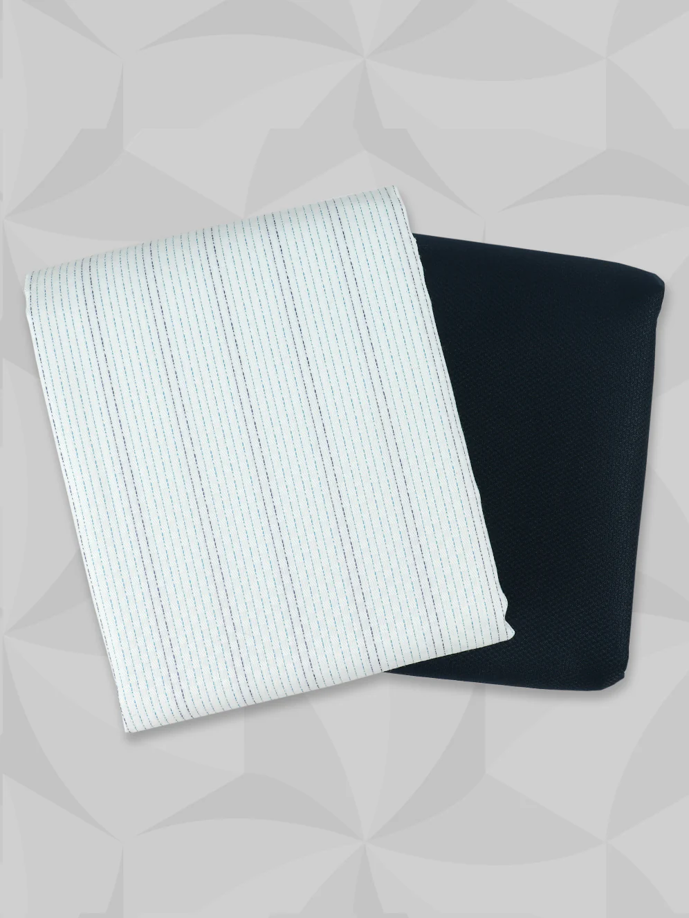 Cotton Blend Striped Shirting & Suiting Gift Box ME226
