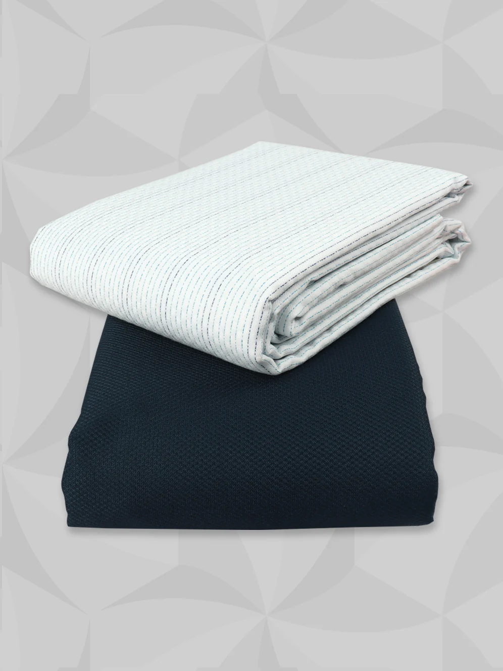 Cotton Blend Striped Shirting & Suiting Gift Box ME226 - Image 2