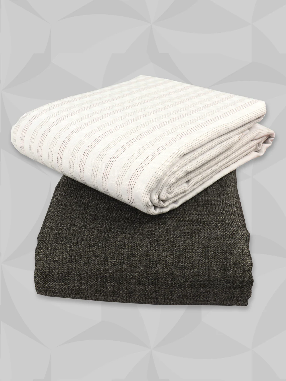 Cotton Blend Striped Shirting & Suiting Gift Box ME227 - Image 2