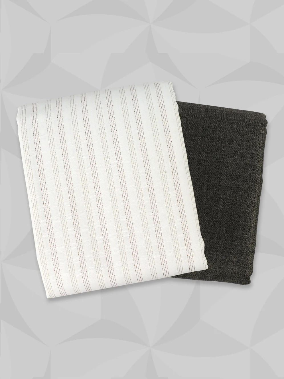 Cotton Blend Striped Shirting & Suiting Gift Box ME227 - Image 3