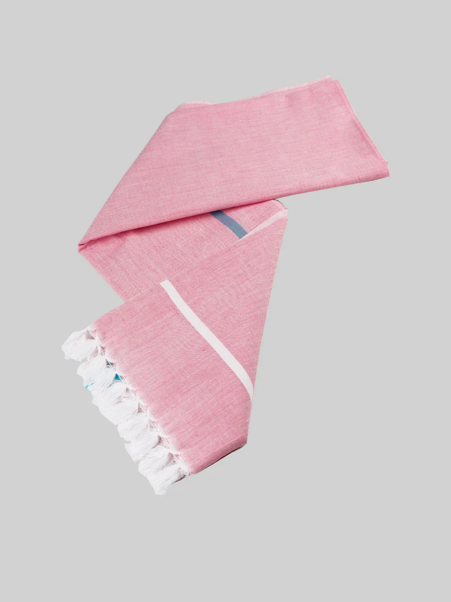 Cotton Checked Bath Towel Victory Pack of 2 - Image 8