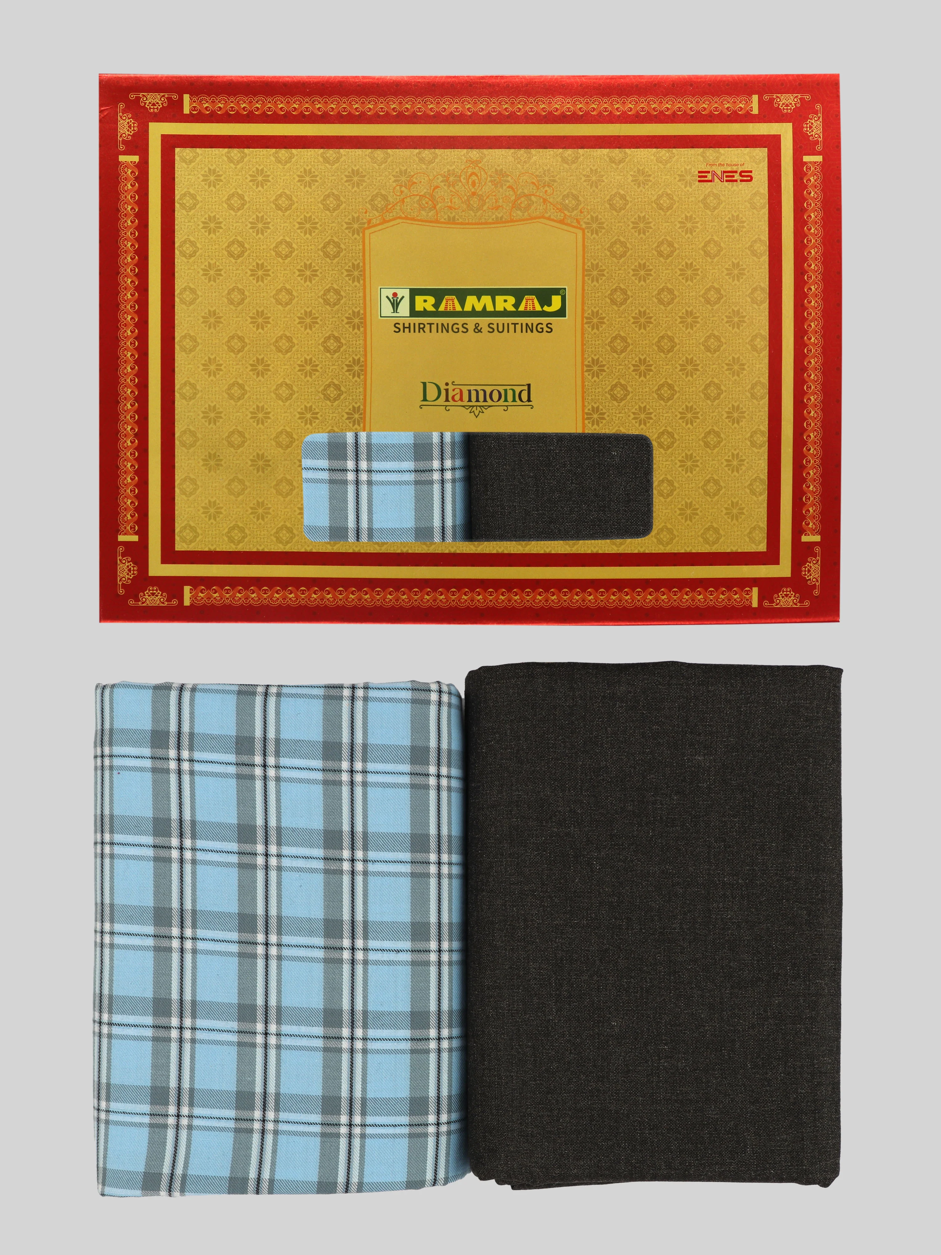 Cotton Checked Shirting & Suiting Gift Box DN135 - Image 2