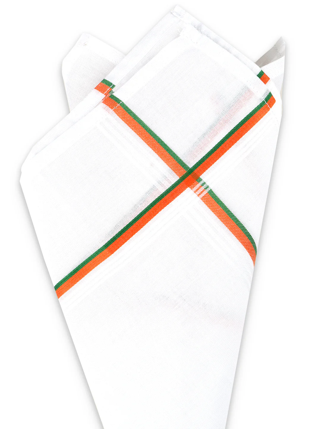 Cotton Good Feel Political Hand Kerchief BJP ( Pack of 5 ) - Image 2