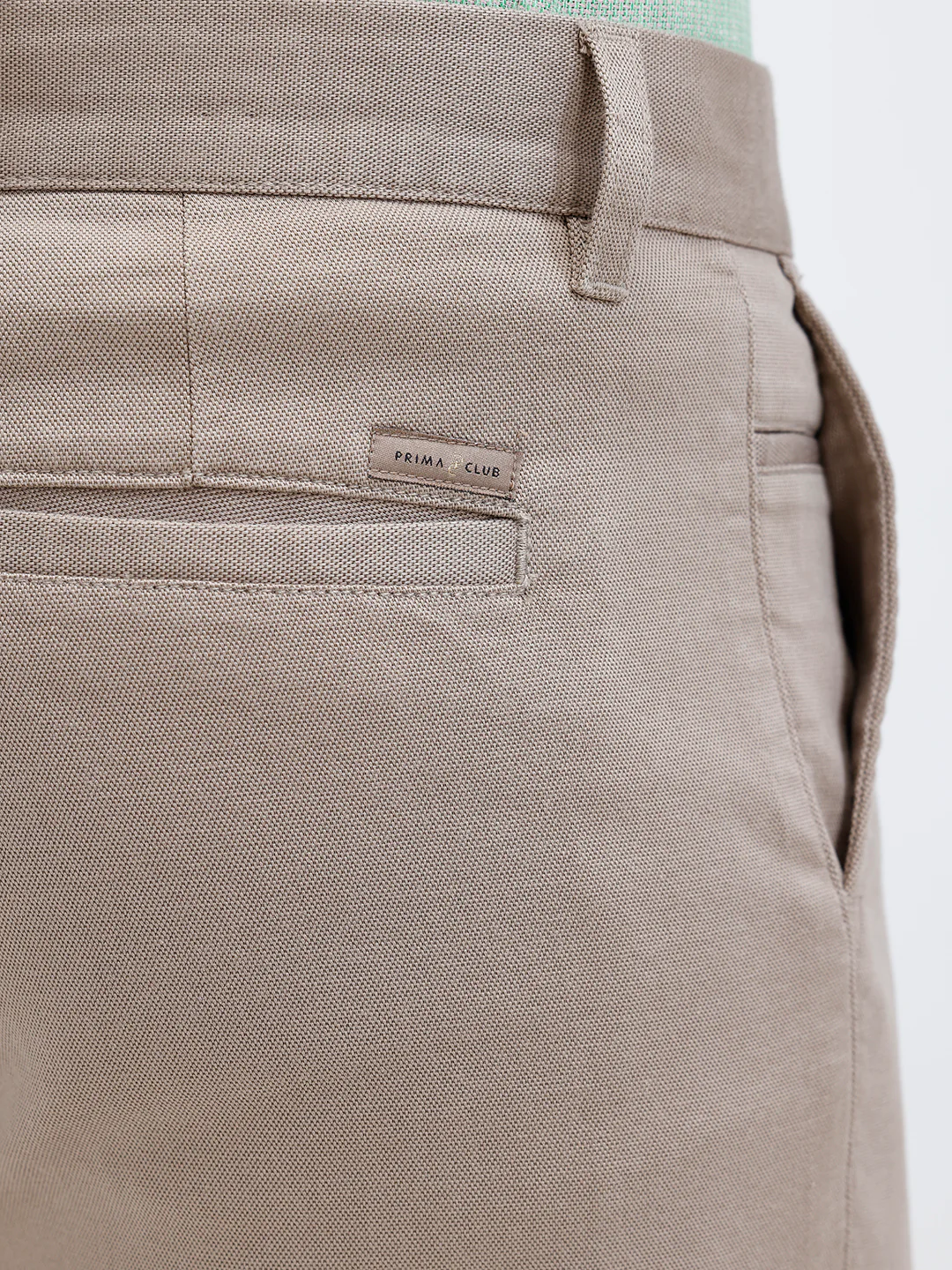 Cotton Lycra Smart Fit Brown Stretch Pants - Image 5