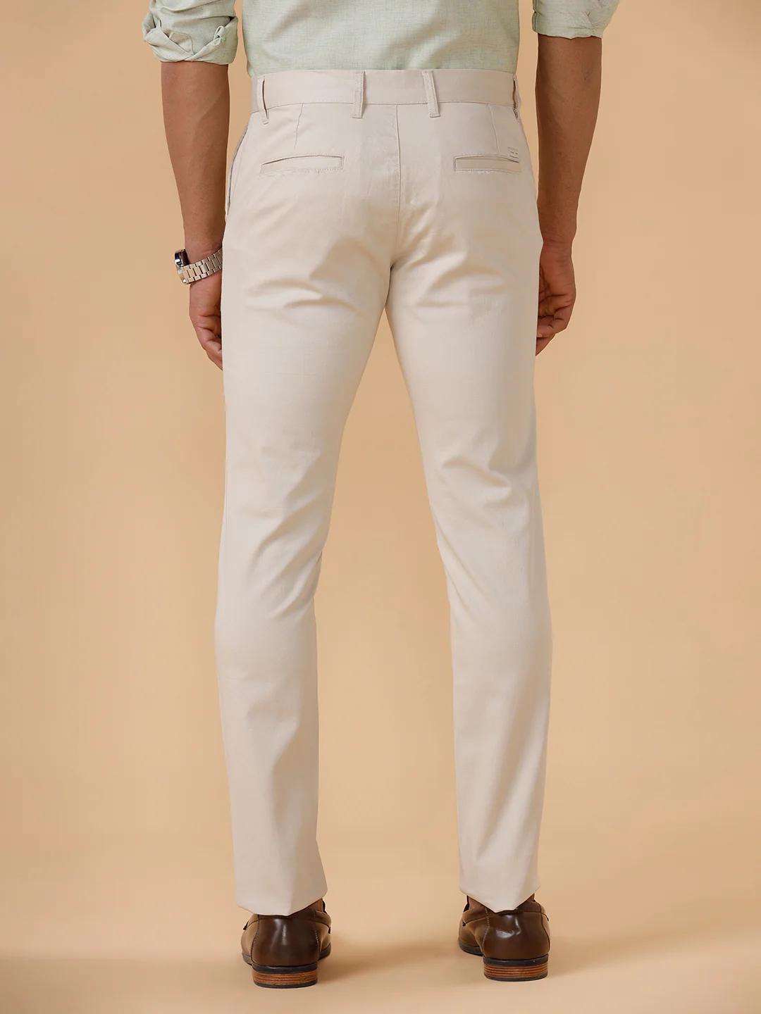 Cotton Lycra Smart Fit Sandal Stretch Pants Zurich Plus - Image 5