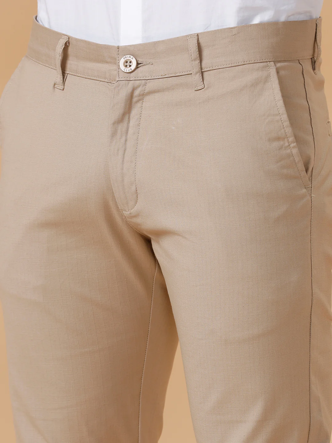 Cotton Lycra Smart Fit Stretch Pants Sandal Linox - Image 4