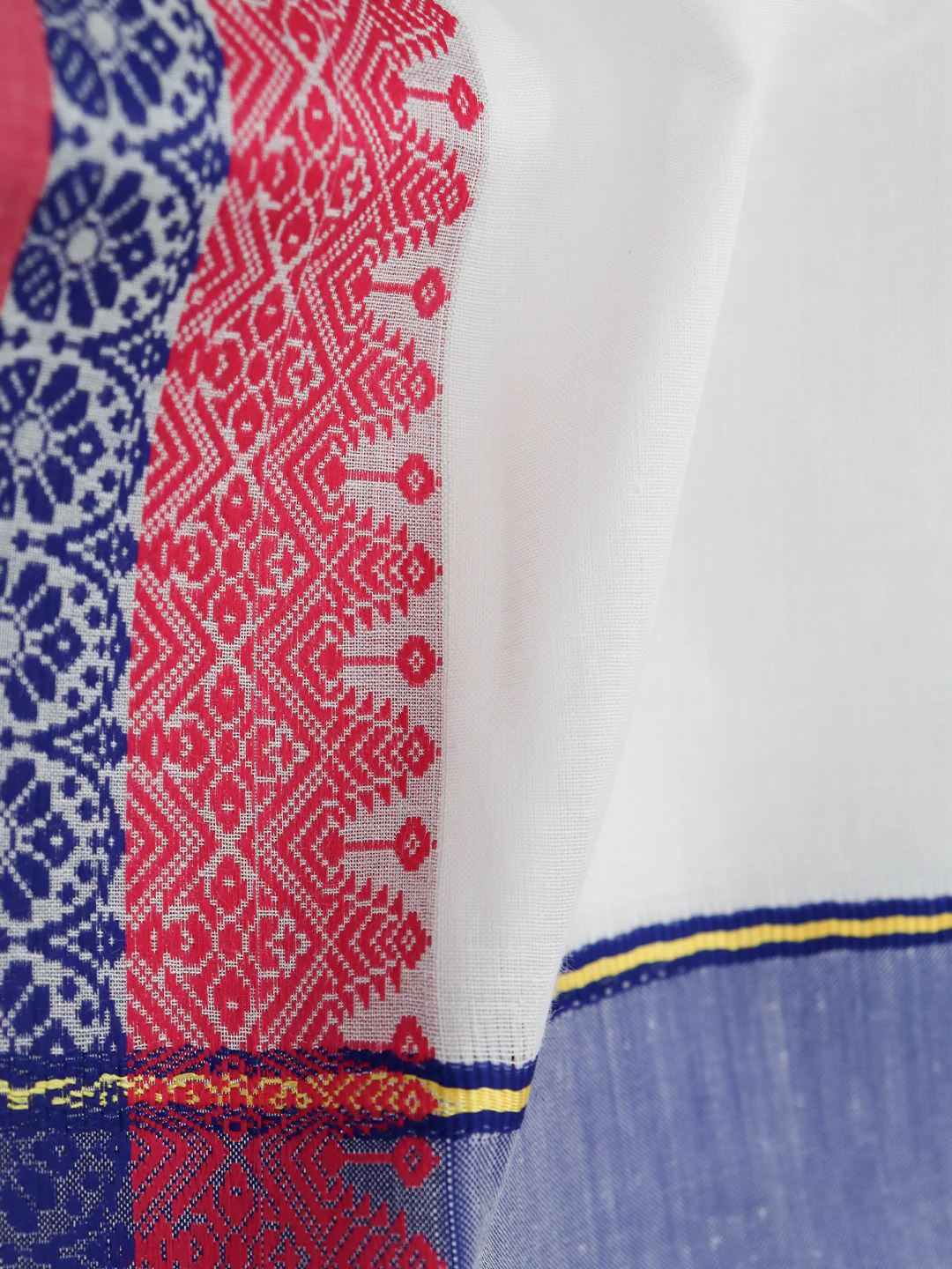 Cotton Navy Fancy Border Panchakacham with Angavasthram Keerthisena (9+5) KS04 - Image 4