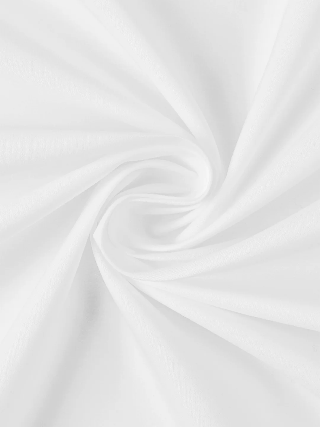 Cotton Plain Fabric White Real Cool