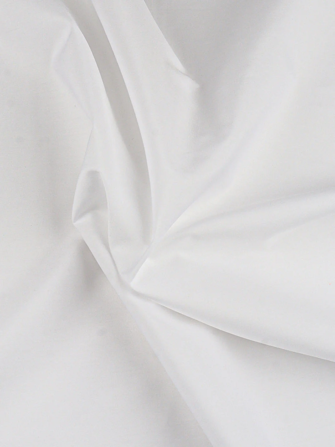 Cotton Plain Fabric White Real Cool - Image 4