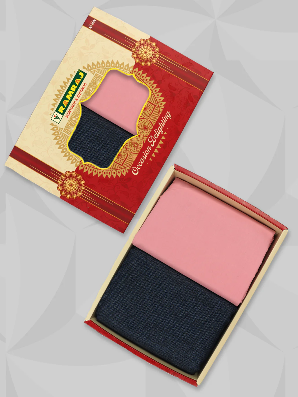 Cotton Plain Shirting & Suiting Gift Box RD161 - Image 3