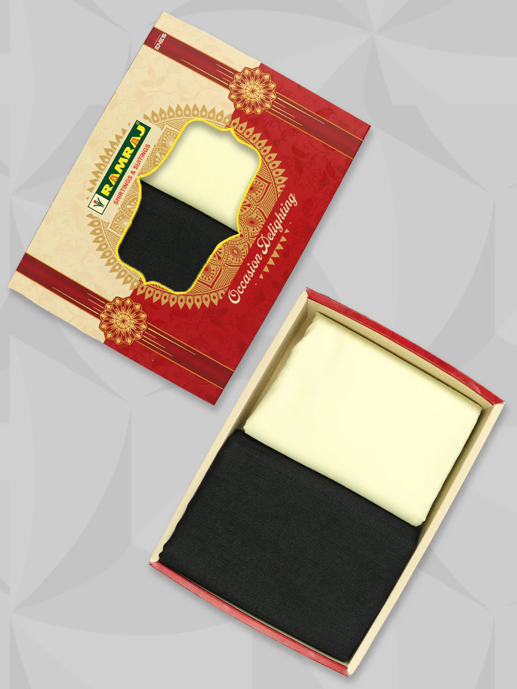 Cotton Plain Shirting & Suiting Gift Box RD162 - Image 3