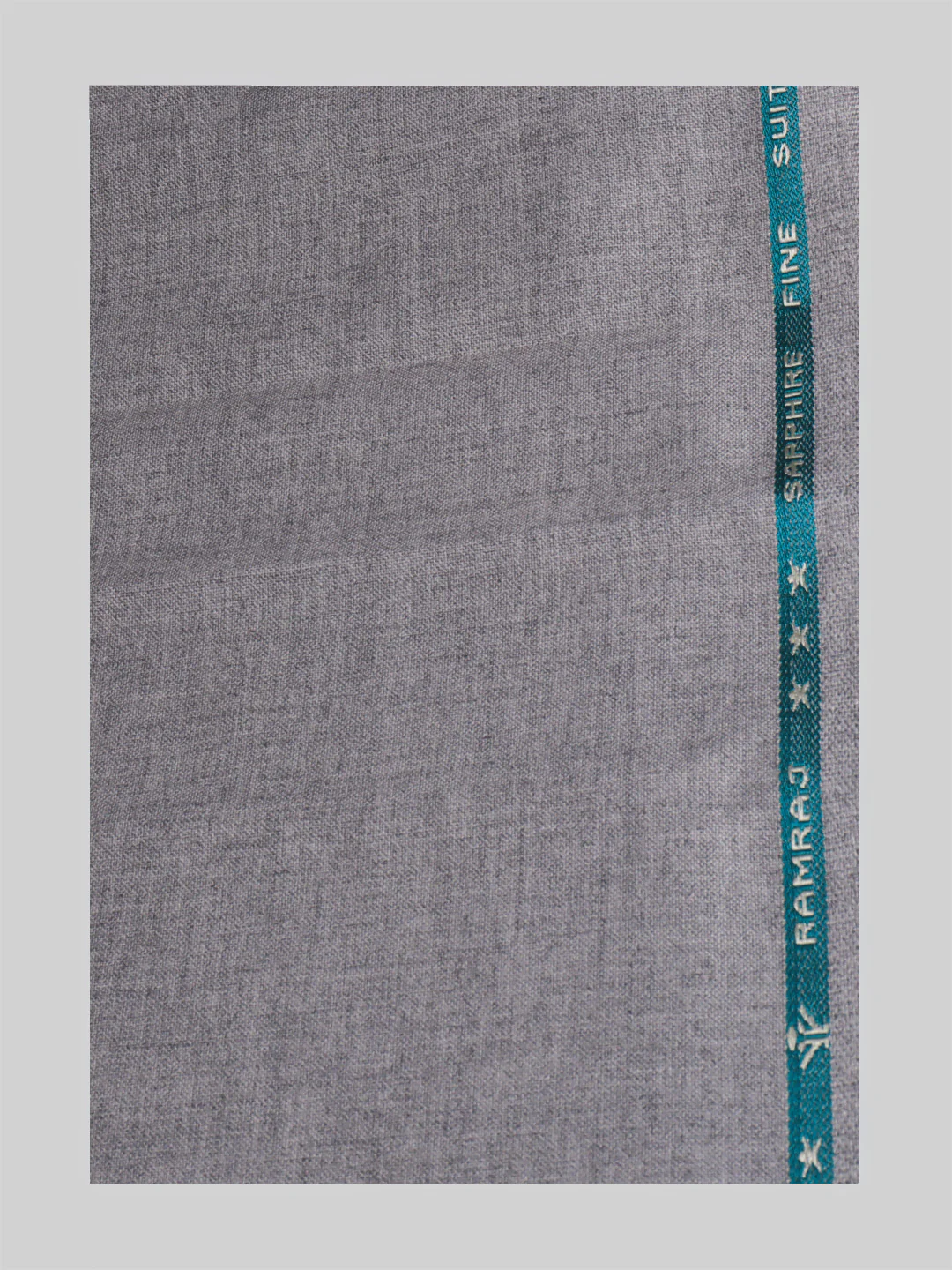 Cotton Plain Shirting & Suiting Set Uniform Grey Safari - Image 3