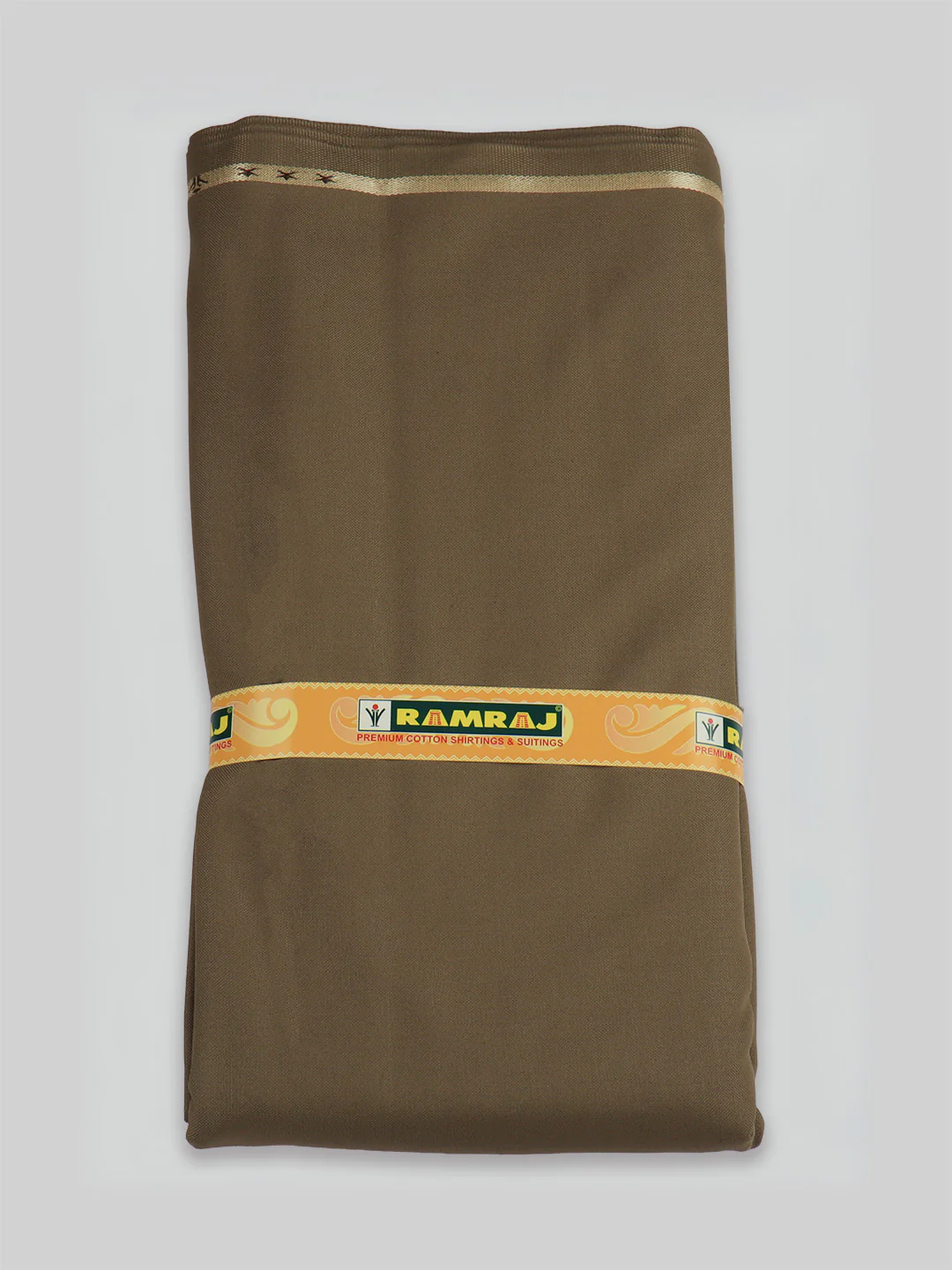 Cotton Plain Shirting & Suiting Set Uniform Khaki Safari - Image 3