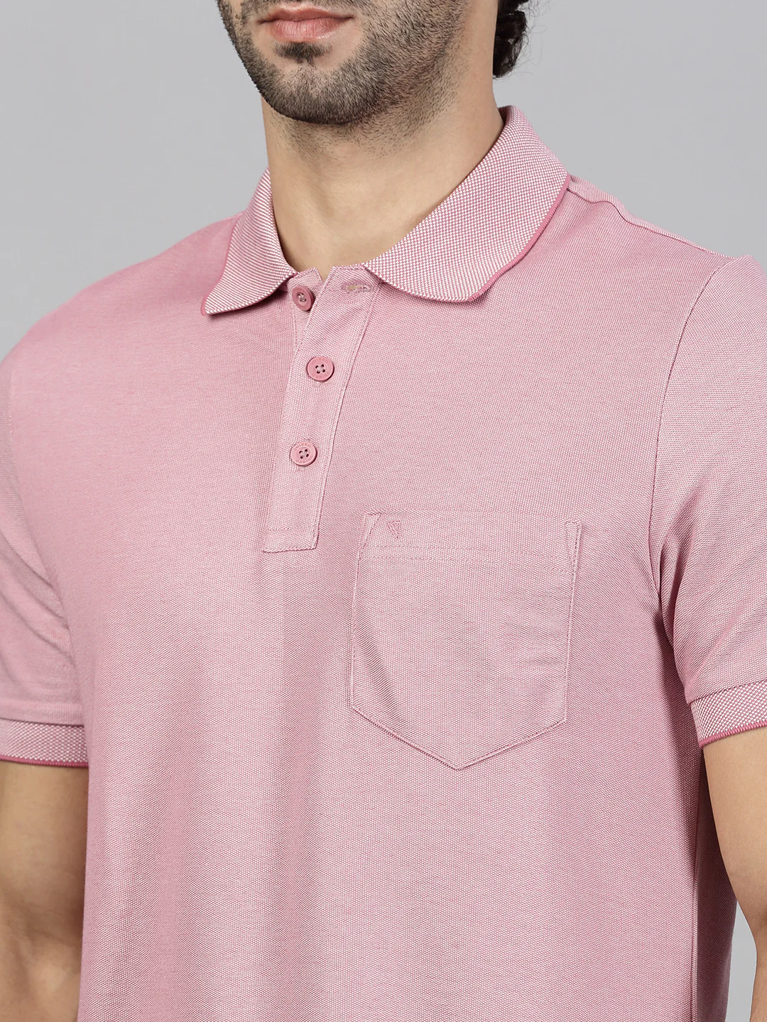 Cotton Rich Beige & Heather Rose Expert Polo Tshirt Combos - Image 11