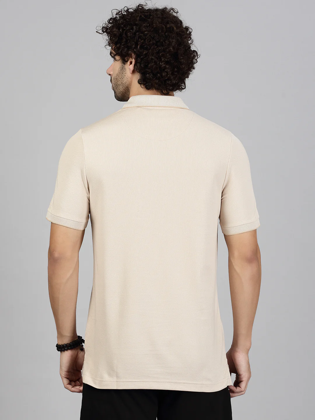 Cotton Rich Blue & Beige Expert Polo Tshirt Combos - Image 11